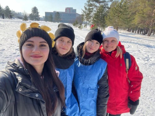 Впервые студенты-географы провели зимний турслет